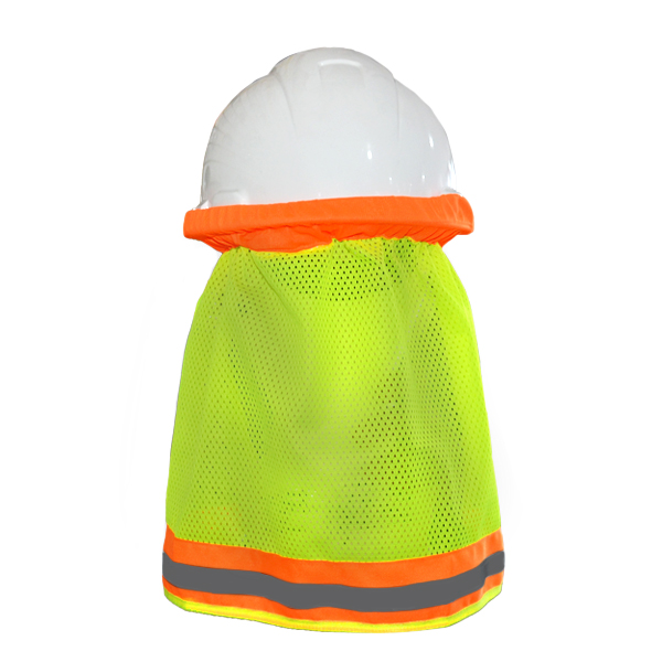 Cubrenuca Malla Jersey con Reflejante LAMIRA Amarillo LS-4055 Unitalla - 2